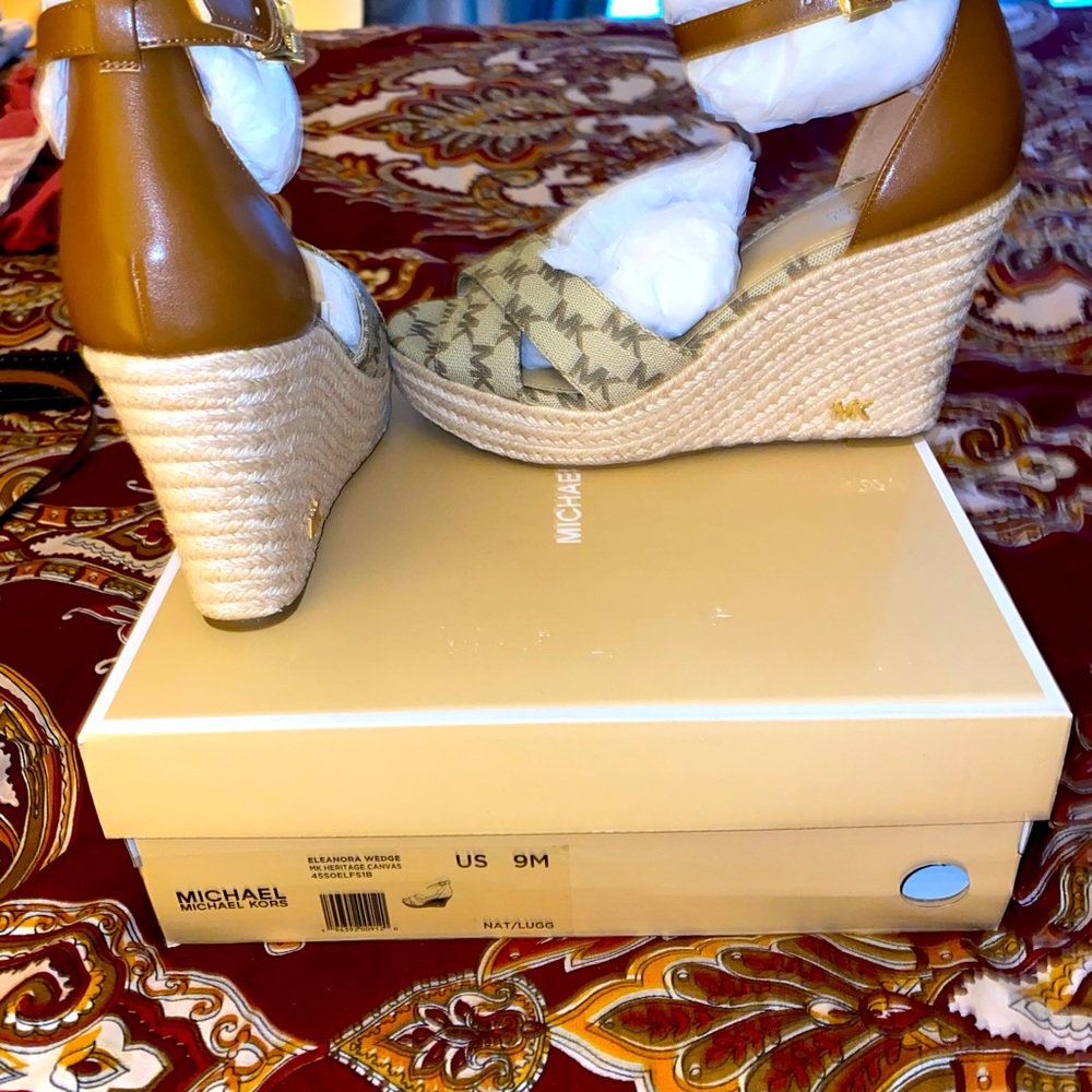 Brand new Michael Kors wedges/sandals